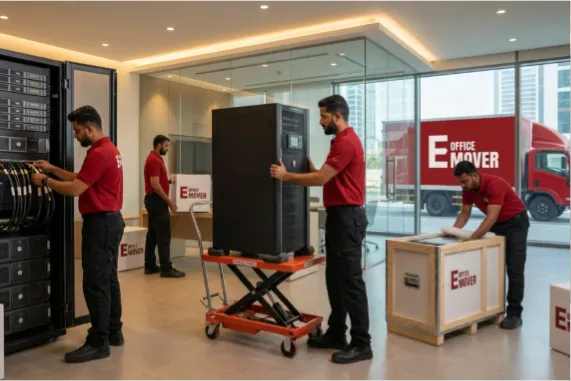 UPS systems and power protection relocation in Dubai